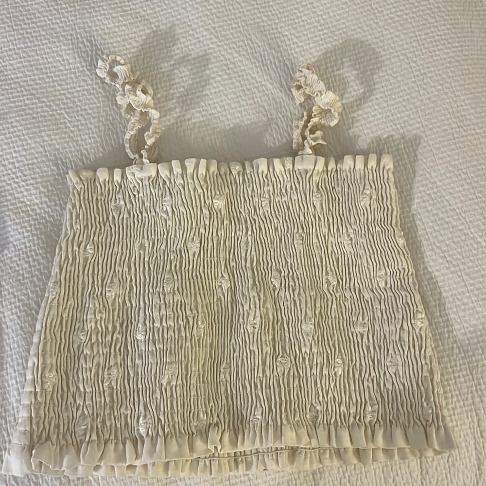 WAYf scrunch tank top